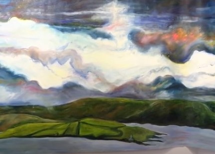 Moonrise, Sunset, & Hoy by Jeanne Bouza Rose