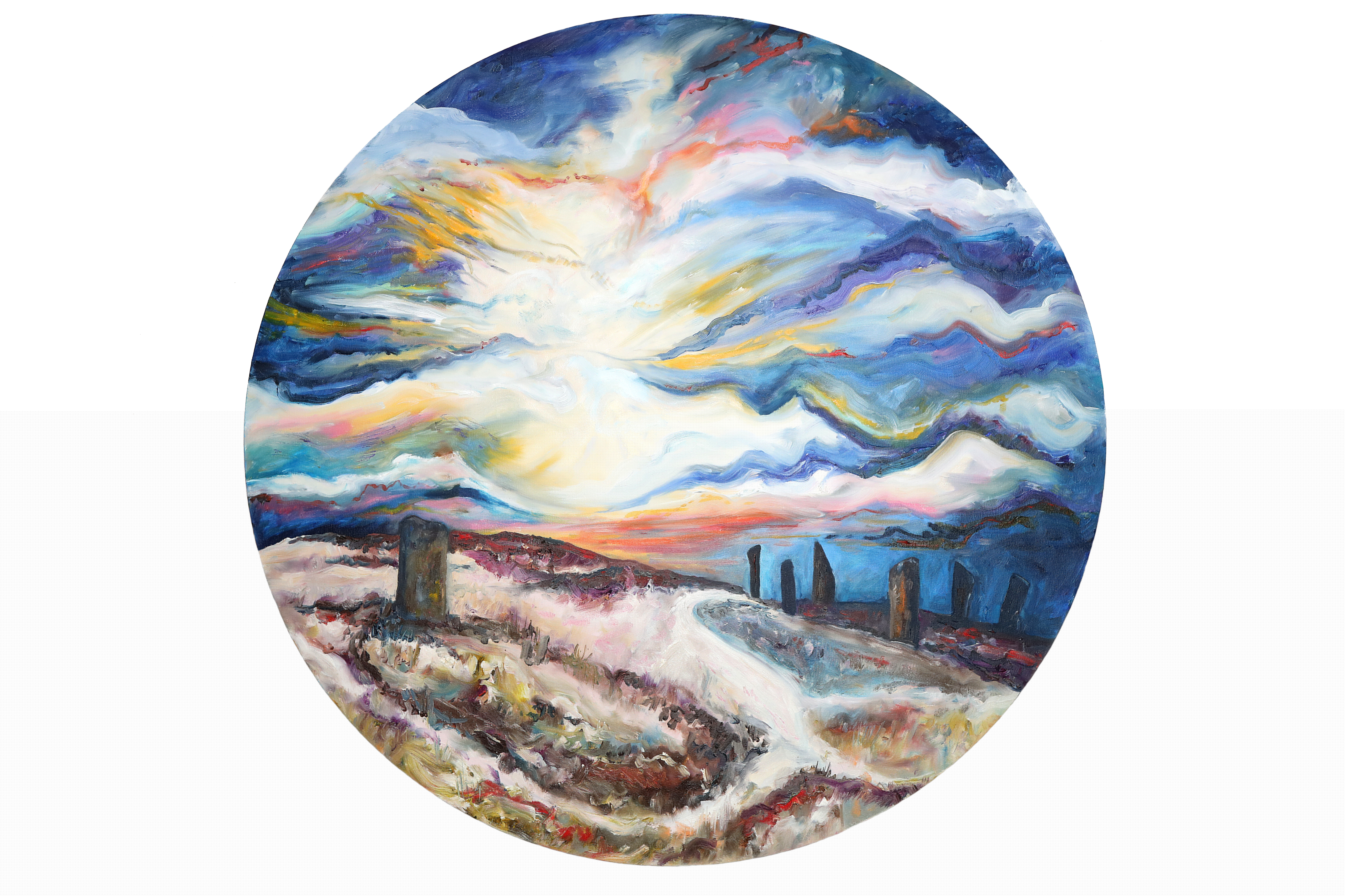 Oil Painiting by Jeanne Bouza Rose